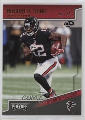 2018 Panini Playoff 3rd Down /25 Mohamed Sanu #11 - Image 1 of 2