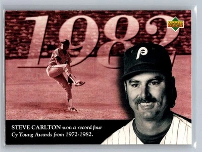 Steve Carlton 1994 Upper Deck All-Time Heroes Philadelphia Phillies #124 - Image 1 of 2