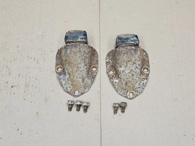 1971-74 AMC Javelin Front Bump Stops Brackets w/Bolts Pair - Image 1 of 4