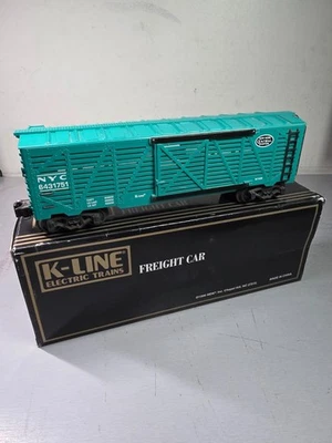 K-LINE K643-1751 New York Central Stock Car+++++ Original Box +++++ - Image 1 of 4