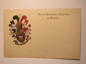 Wroclaw - VDSt / Asociación de Estudiantes Alemanes - Escudo de armas / Studentika - Imagen 1 de 2
