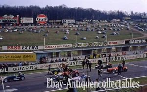 x6 Original Vintage Car Racing Slides Silverstone? 1968 35mm Slides ooak T-6 - Picture 1 of 8