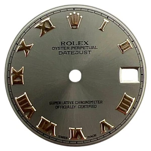Genuine Rolex Oyster Datejust 31mm Roman Dial Grey & Rose Gold 178274 178240 - Imagen 1 de 4