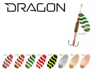 Spinners clásicos Dragon Veltic VLT perca, trucha, señuelo lucio, cuchara señuelo duro, bajo - Imagen 1 de 5