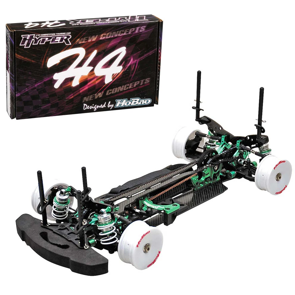 NEW HoBao Racing HB-H4E 1/10 Hyper H4e Pro Competition 4WD Kit - Image 1 of 1