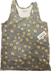 Old Navy Girls Tank Top Flower Design Size M New With Tag - Picture 1 of 2