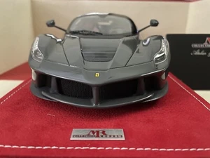 MR 1:18 FERRARI LAFERRARI COUPE COLLECTION ATELIER FE09SE3 LE 5 OF 5 GREY RARE - Picture 1 of 12