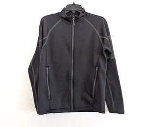 MARMOT Jacket Men's S Black Full Zip Long Sleeves Logo Pockets Athleisure - Picture 1 of 13