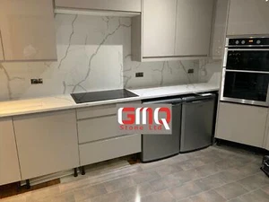 Picasso Calacatta Quartz kitchen worktops | Affordable prices! | Sample - Picture 1 of 6