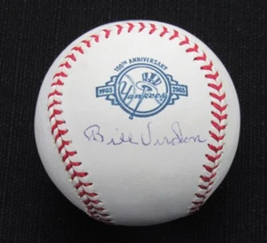 Bill Virdon Signed/Auto Yankees 100th OML Baseball JSA 186907 - Picture 1 of 2