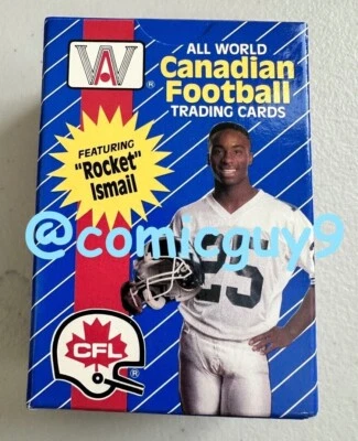 1991 All World Canadian Football Trading Cards / You Choose #s 1- 110 / bx128 - Image 1 of 4