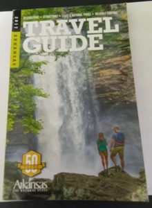 2017 Paperback Arkansas Travel Guide - Foto 1 di 2
