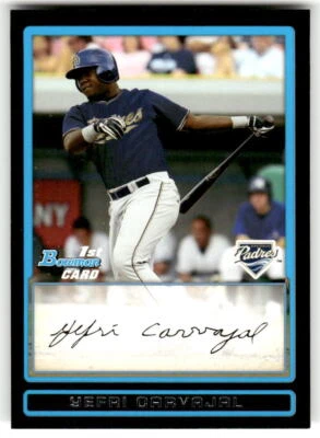 Yefri Carvajal 2009 Bowman Prospects #BP51 San Diego Padres - Image 1 of 2