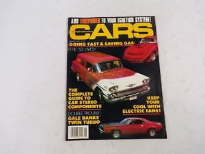 August 1982 Cars Hi-Performance Add Firepower To Your Ignition System! Going Fas - Picture 1 of 3