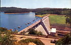 Norris Dam ~ Clinch River ~ TVA ~ near Knoxville Tennessee TN ~ vintage postcard