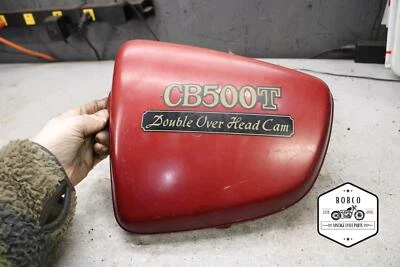 1976 Honda CB500T Twin DOHC LEFT SIDE COVER PANEL COWL FAIRING 9011.PG - Image 1 of 4