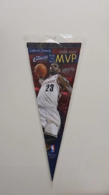 Banderín Cavs Labron James MVP Premium 2009-2010 12"x30" envío gratuito #Pe16 Foto 1 de 4