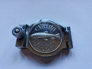 Antique Vintage Original Chubb London Fish Safe Escutcheon Cover - Picture 1 of 5