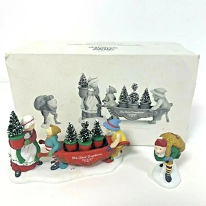 "Dept 56 Heritage Village "ENTREGA DE LOS VERDES DE NAVIDAD" #56373 en caja - Imagen 1 de 8