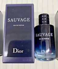 DIOR SAUVAGE EAU de PARFUM SPLASH FOR MEN 0.34 Oz EDP NEW TRAVEL SIZE