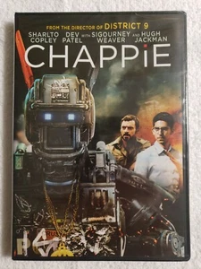 Chappie (2015 Sony Entertainment) Sharpton Copley, Dev Patel, Sigourney Weaver, - Picture 1 of 6