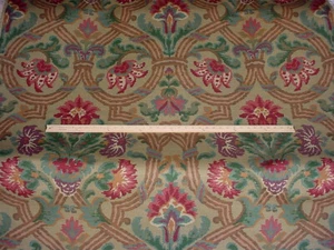 5-1/2Y Schumacher JH Thorp Halstead Printed Floral Drapery Upholstery Fabric - Picture 1 of 4