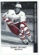 2008-09 Guelph Storm (OHL) Corey Syvret
