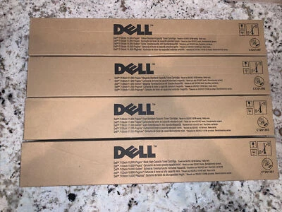 Dell  Toner Set Dell 7130cdn Genuine 3GDT0 05C8C Y7NPH 3DRPP - Image 1 of 3