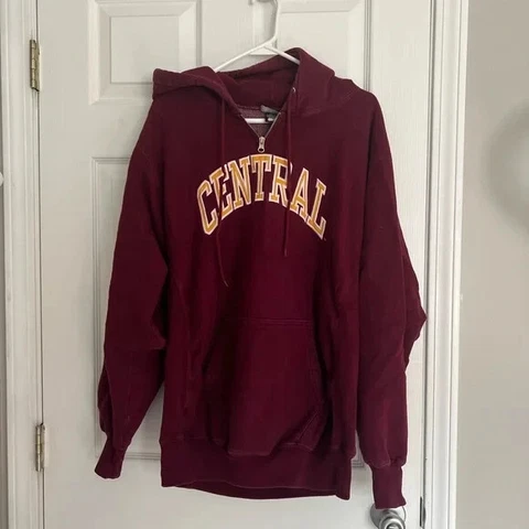 Steve and Barry’s Central Michigan University Sell Out Zip Up Hoodie Size L Cover