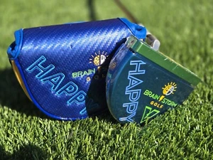 New Brain Storm Golf Happy Putter V1 Mallet Ambidextrous -Change Left Or Right - Picture 1 of 11