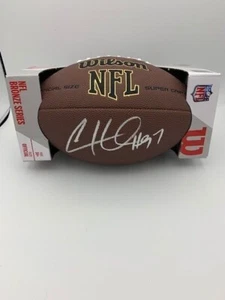 Cameron Heyward firmato Wilson NFL Football Ohio State Pittsburgh Steelers certificato di autenticità - Foto 1 di 1