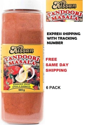 Kissan Tandoori Masala 粉饼香料混合加拿大 6 件装  — 第 1/4 张图片