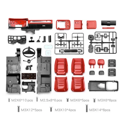 Kit de asiento de cabina con carrocería interior completa GRC para Blazer 1/10 RC Traxxas TRX4 1979 Foto 1 de 4