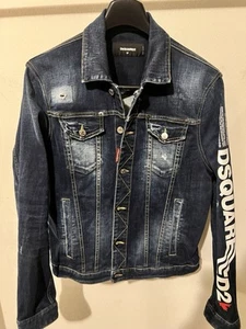 DSQUARED2 men's denim jean jacket sz 50 IT. (40 US) - Picture 1 of 10