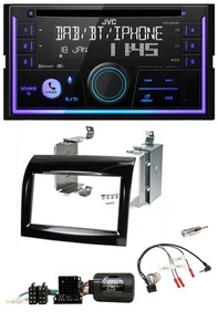 JVC Lenkrad USB 2DIN DAB Bluetooth CD Autoradio für Fiat Ducato 2012-2015 Piano- - Bild 1 von 10