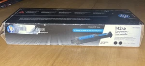 HP 143AD Doppelpack Schwarz Original Neverstop Toner Reload Kit - Bild 1 von 1