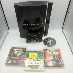 PlayStation 3 PS3 80GB Console with 4 Games and Controller - Tested and Working - Picture 1 of 24