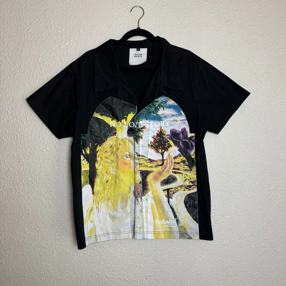 Camisa de Bowling Estética Profunda Talla M (muestra inédita)  Foto 1 de 4