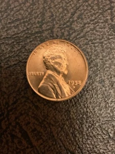 Lincoln Wheat Cent 1958 D BU RD envío gratuito - Imagen 1 de 2