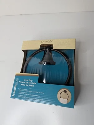 Franklin Brass Crestfield, Towel Ring In Venetian Bronze - Image 1 of 4