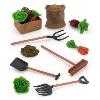 Kids Gardening Tools Includes Trowel Spade Fork Lawn Mower - image 1 of 4