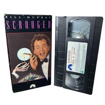 Scrooged - Bill Murray (VHS, 1988) (Buy 2-Get 3) - Image 1 of 2