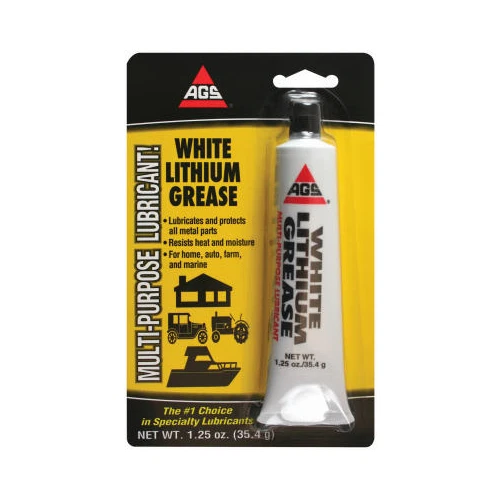 White Lithium Grease Lubricant Tube Auto Truck Door Hinge Latch Axle AGS Wl-1h