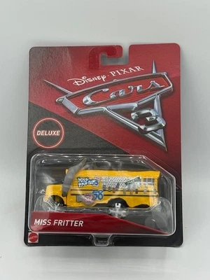 Autobús escolar Disney Cars 3 píxeles de lujo Miss Fritter Truck Thunder Hollow 2017 Foto 1 de 2