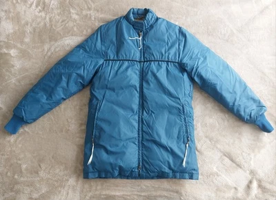 Chaqueta acolchada parka de plumón azul Eddie Bauer Bauer de colección años 70 80 para hombre | M Foto 1 de 4