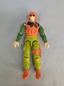 Figurina pilota vintage GI Joe Skidmark Desert Fox tutto originale del 1988 - Foto 1 di 3