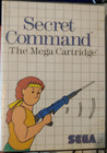 Secret Command (1987) Sega Master System (moduł, pudełko, instrukcja) działający klasyk