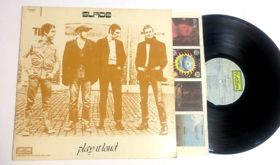 Slade  Play It Loud Lp Cotillion  SD 9035  1970 debut Lp with the name Slade Vg+ - Image 1 of 4