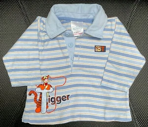 LADYBIRD DISNEY TIGGER SHIRT TOP BLUE 0-3 MONTHS - Picture 1 of 1