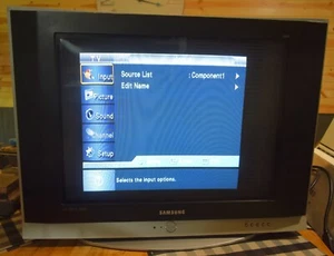 Samsung TX-S2782H SlimFit 27" HD CRT TV - Flat Screen - HDMI, Component, S-Video - Picture 1 of 11